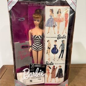 Mattel Barbie 35th Anniversary Special Edition Reproduction Doll